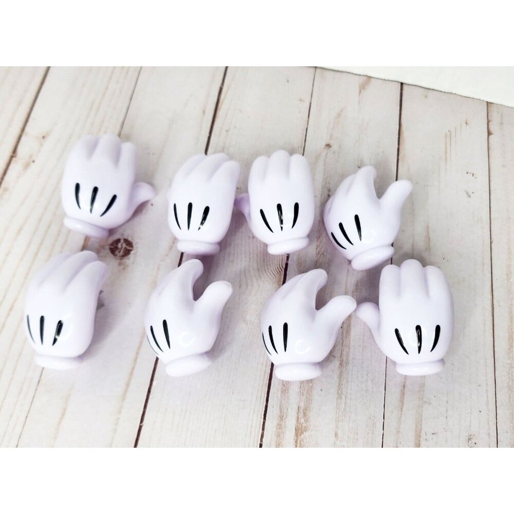 Disney Parks Mickey Mouse Gloves Hands Corn-On-The-Cob Holders Set Of 4